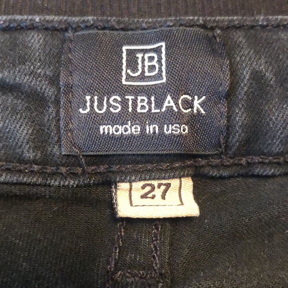 Black Jeans Size 27 Made in the USA - Picture 3 of 11